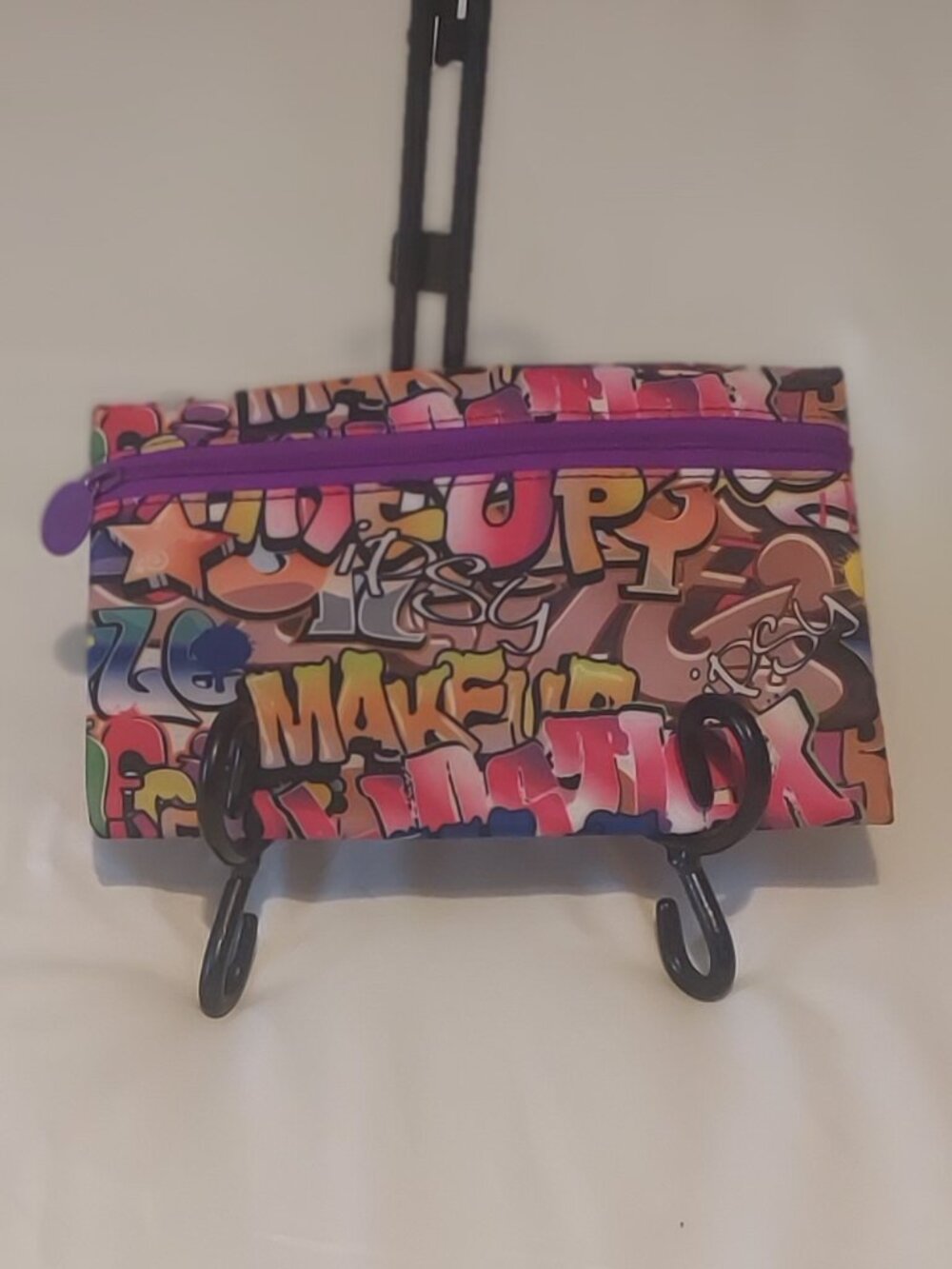 Ipsy Makeup Bag Graffiti Design